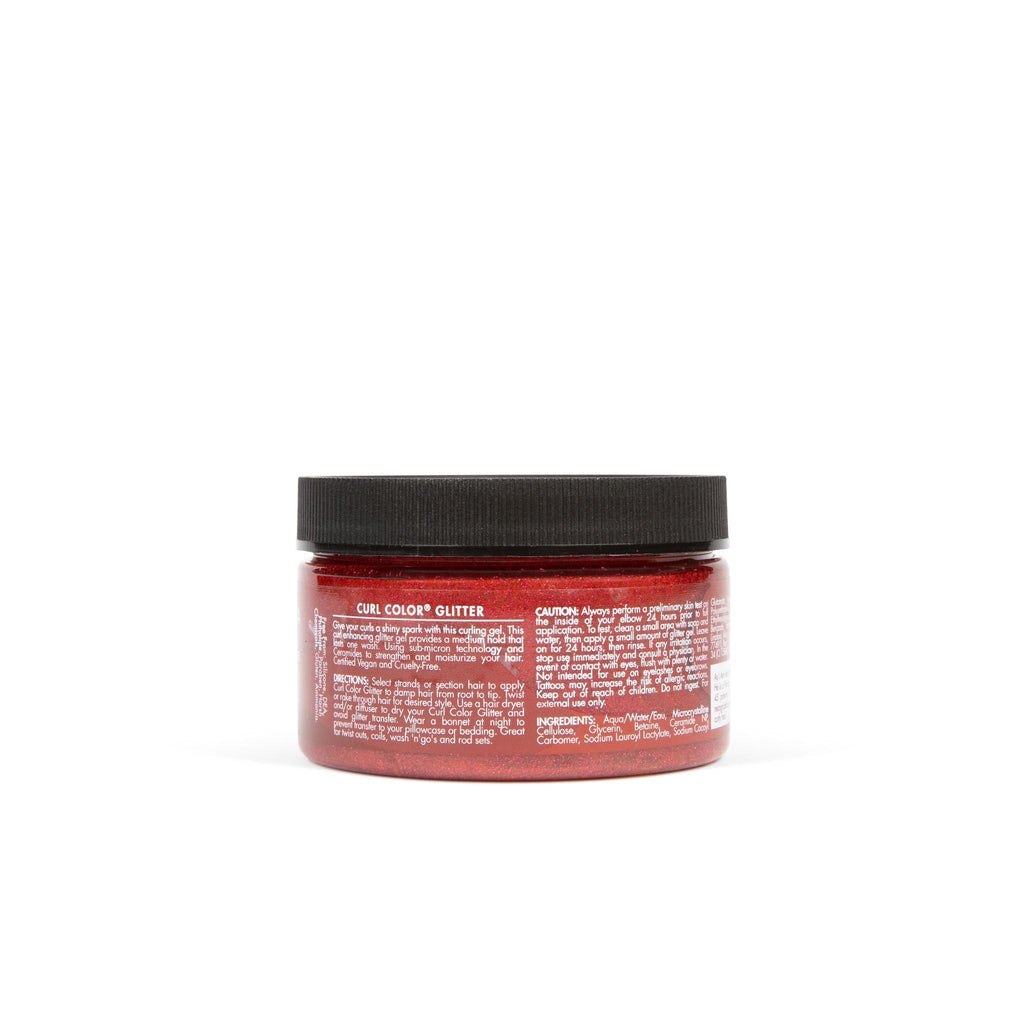 Curl Color Glitter Supernova Red