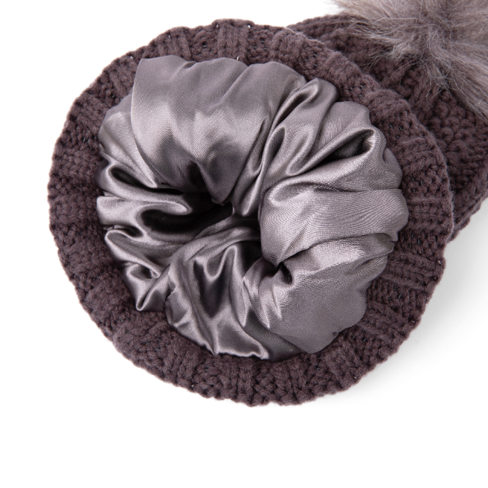 Ski Club Satin Lined Beanie