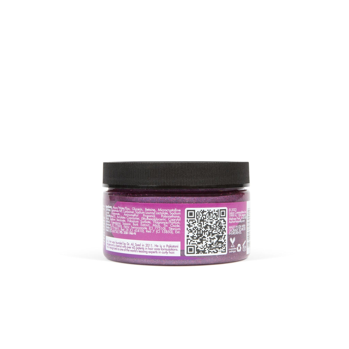 Curl Color Glitter Violet Comet