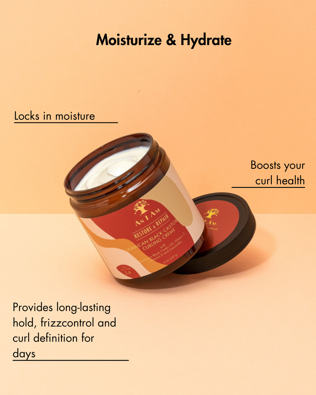 Jamaican Black Castor Oil Curling Crème
