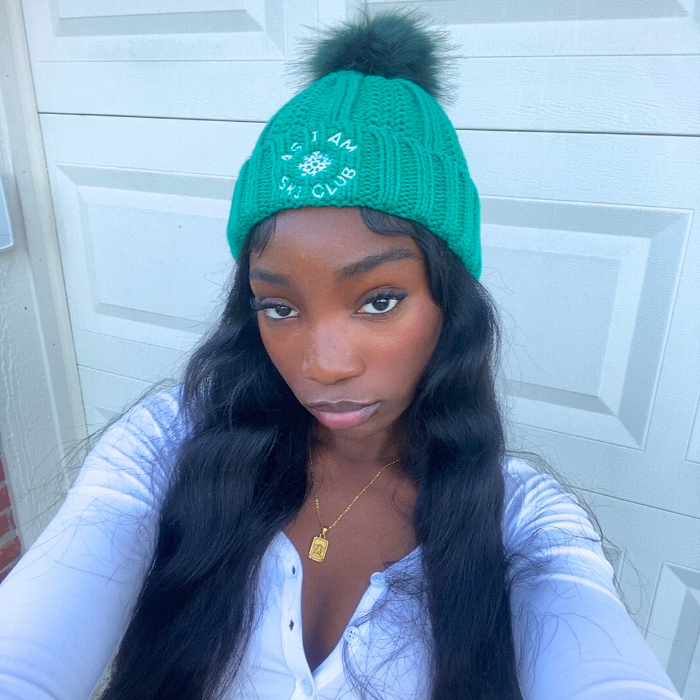 Ski Club Satin Lined Beanie