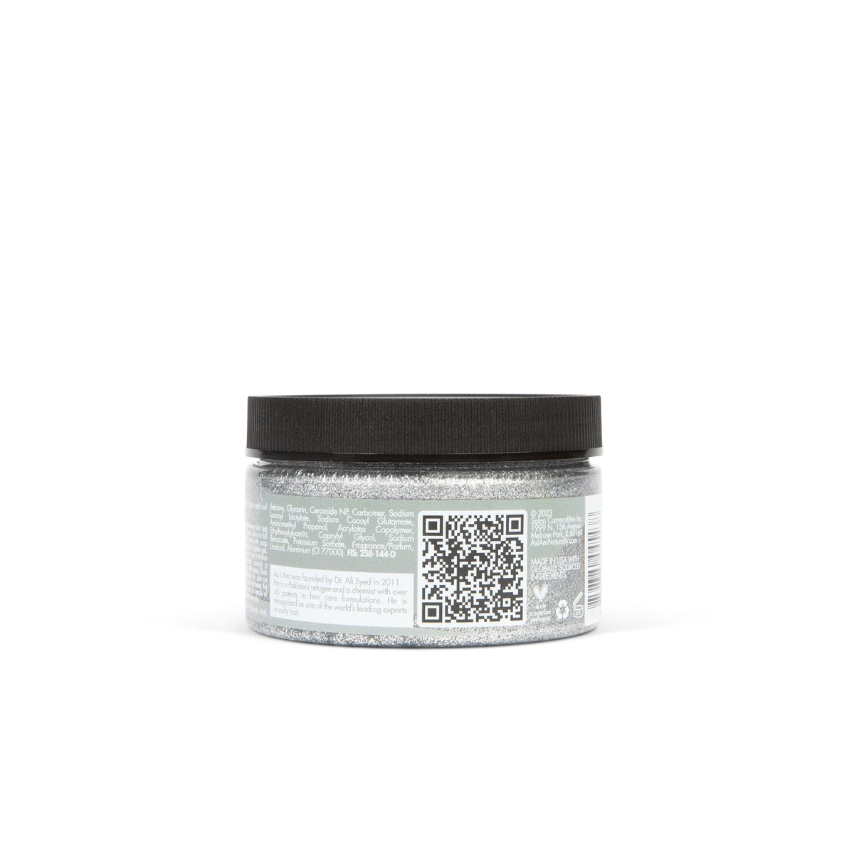 Curl Color Glitter Silver Sparkle