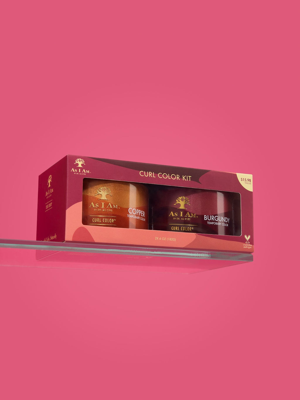 Curl Color Kit Copper & Burgundy