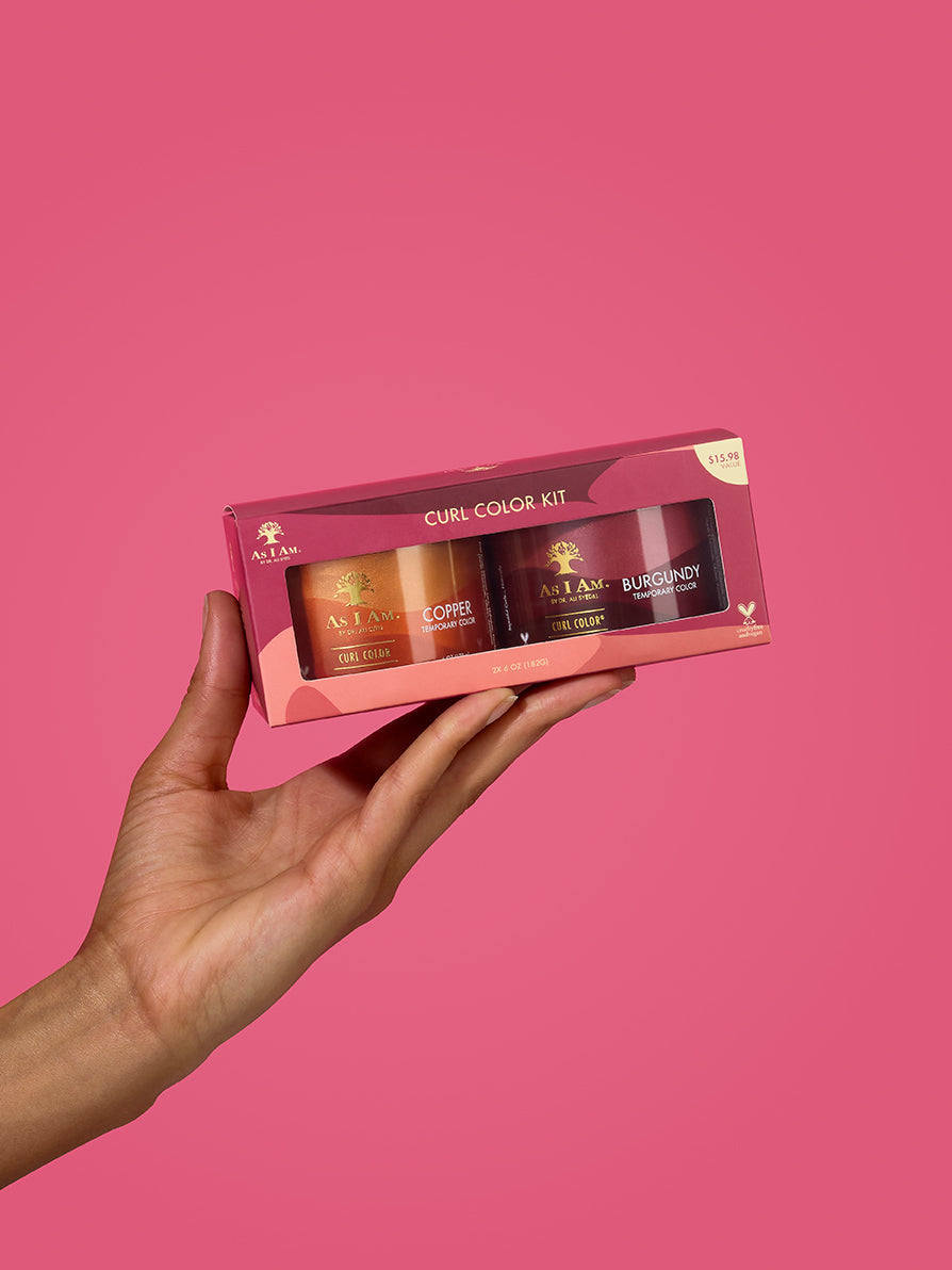 Curl Color Kit Copper & Burgundy