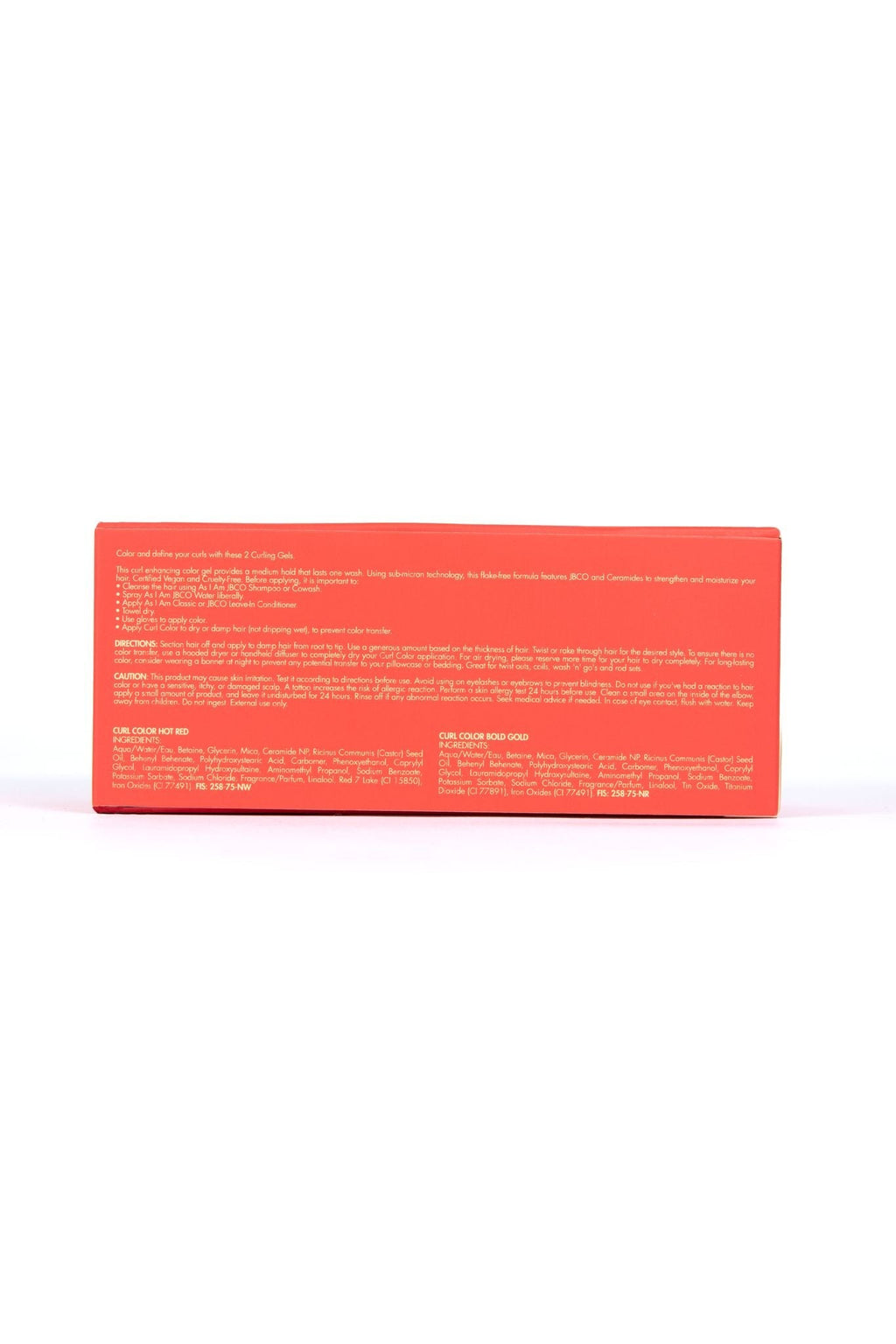 Curl Color Kit Bold Gold & Hot Red